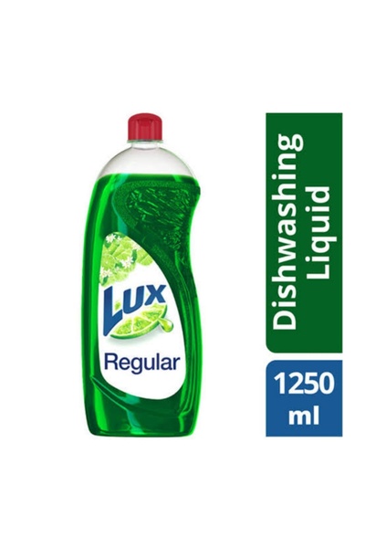 LUX Dishwashing Liquid Regular 1.25 Litre – Tough on Grease, Gentle on Hands