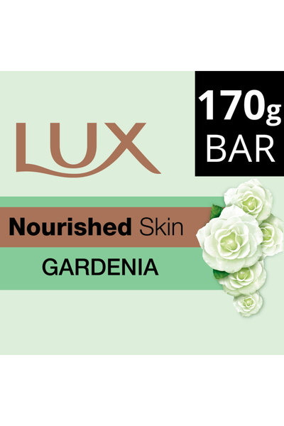 LUX Nourished Skin Gardenia Bar Soap 170g – Soft, Hydrated & Glowing Skin