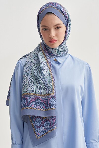 carell شال رافينا ليلك نيلا القطني