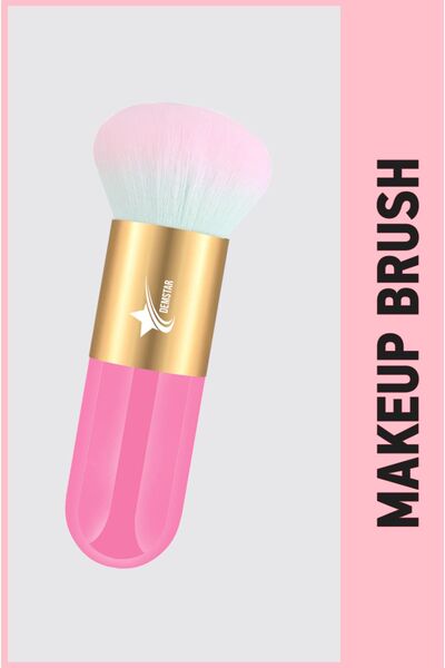 Demstar ماكوبيا الاحترافية - فرشاة مكياج فاخرة لكريم الأساس وأحمر الخدود من كابوكي