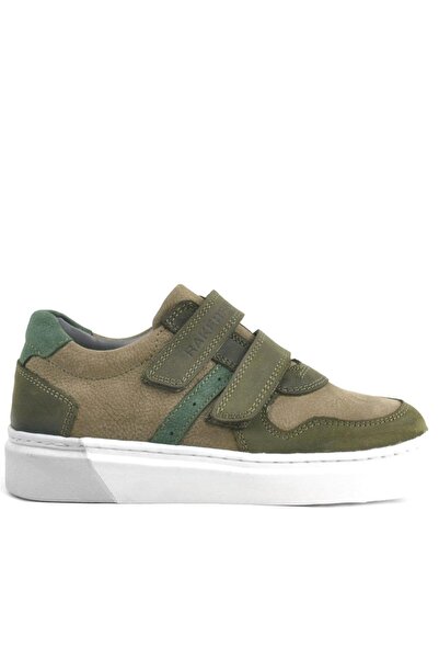 Rakerplus Справжня шкіра, хакі, на липучках, чоловічі кросівки для хлопчиків