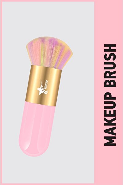 Demstar Perie profesională pentru fond de ten și fard de obraz Kabuki - Luxur...