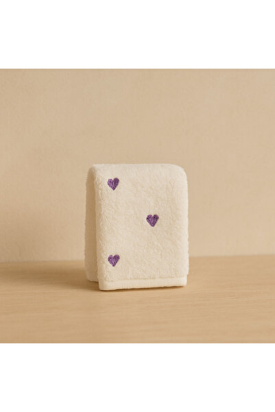 Lobya Vani Micro Cotton Purple Hand Towel (30x50)