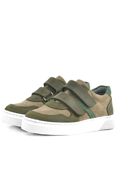 Rakerplus Справжня шкіра, хакі, на липучках, чоловічі кросівки для хлопчиків