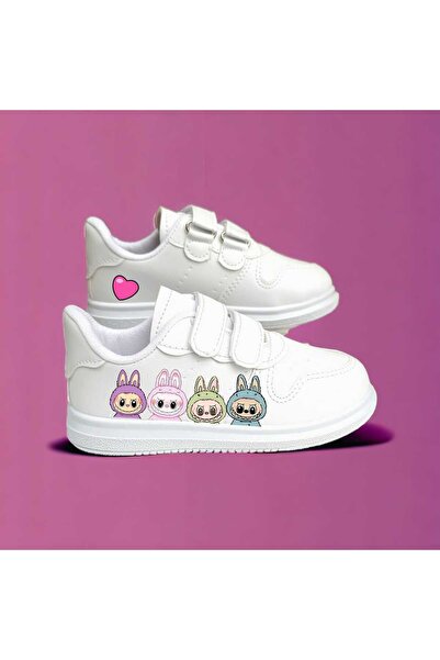 LİASSHOES Цветни лабубикс с принт детски спортни обувки