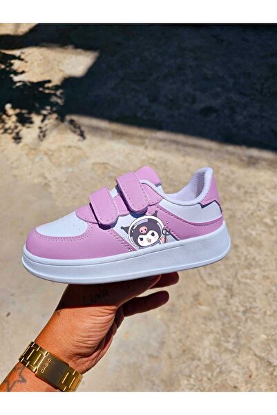 LİASSHOES purples kurominlito baskılı Kız çocuk spor ayakkabı