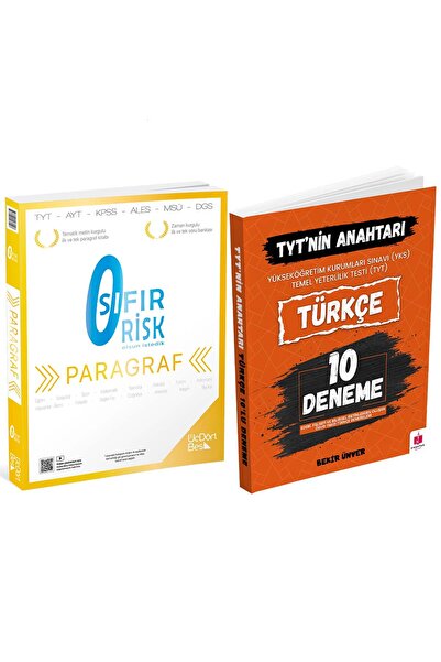 Anahtar Kitap 2026 Tyt'nin Anahtarı Türkçe 10'lu Deneme Ve Üç Dört Beş Sıfır ...