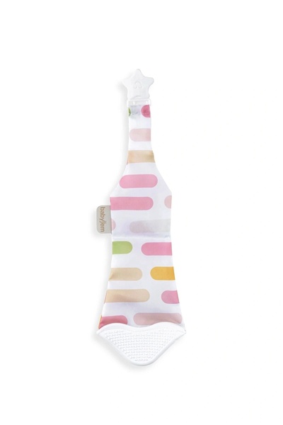 Babyjem Teether Scarf&tie Blue