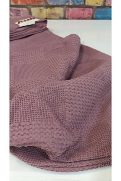 CANDAN ÇEYİZ Double Pike Summer 100% Cotton Anti-Sweat Natural Waffle 200X235 Summer Pike