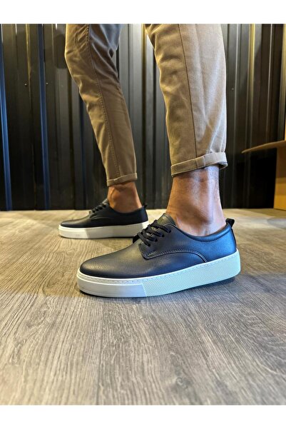 Knack Navy Blue Casual Shoes - 077 Model