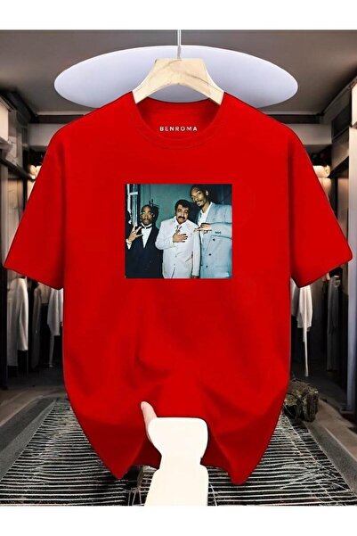 E-ROMA Tricou oversize cu imprimeu Müslüm