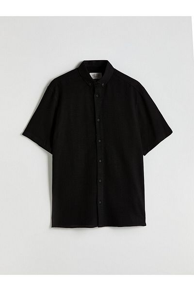 LC Waikiki Ανδρικό πουκάμισο με κοντό μανίκι New Season Regular Fit - S5IO61Z8