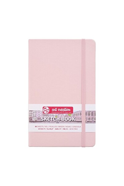 Art Creation Creation Sketchbook 13X21 Stitched Hard Cover Pink 140 Gr with Elastic 9314012m (Price Is for 1 Piece)