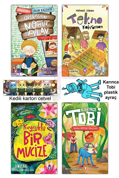 Timaş Çocuk Operasyon Nohut Pilav Tekno Kahraman Kuyruklu Bir Mucize Karınca ...