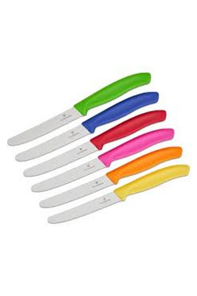 Victorinox Set of 6 knives 6.7839.6G, blade 11 cm, multi-colored handles