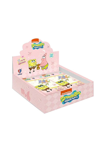 Choice5 علبة واحدة (90 بطاقة) من مجموعة بطاقات كاباو أنمي سبونج بوب سكوير بان...