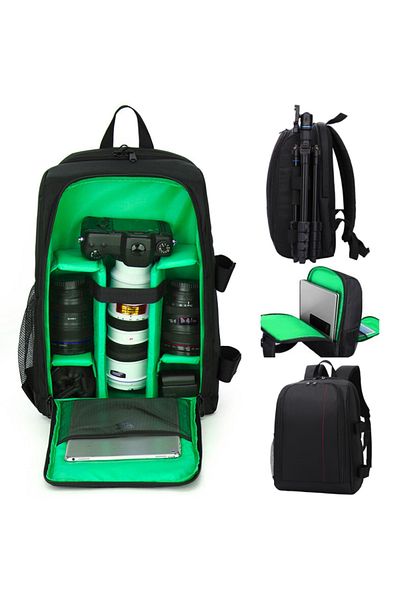 VisionHub Camera Backpack, For Professional DSLR-Mirrorless Cameras, Sports Camera, Drone, Tripod Mount,Lenses