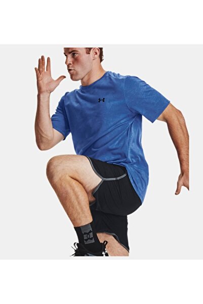Under Armour Άνδρες& # x27;s Tech Vent Ζακάρ Κοντομάνικο Μπλουζάκι S