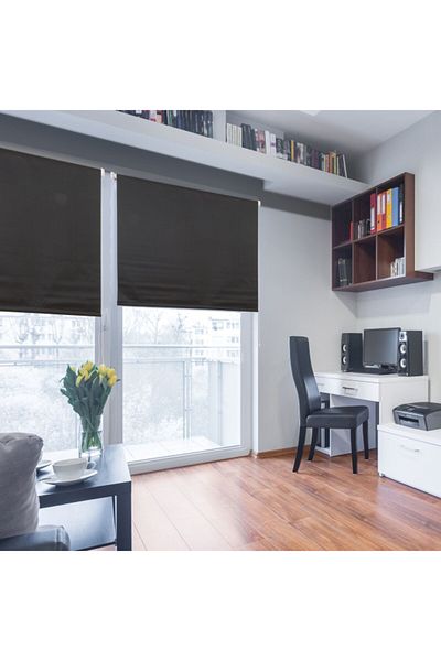 SUNFREE Chain Rolling High Quality Polyester Easy to Install Roller Blind 120 x 180cm