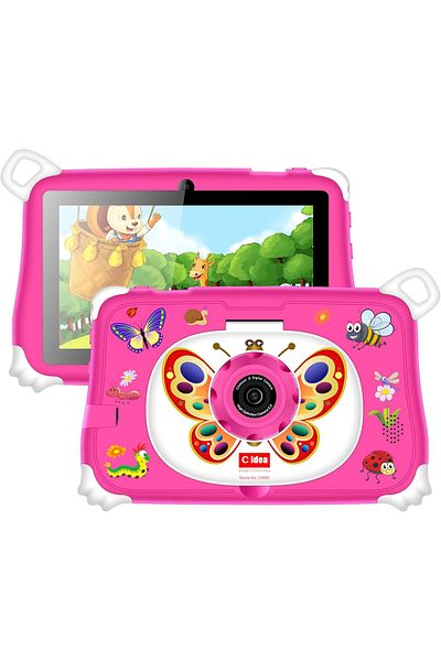 CIDEA Kids Tablet 7 Android 15 – 8GB RAM 256GB, WiFi Bluetooth, Educational Apps Pre-Installed