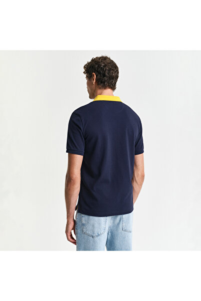 Gant Erkek Lacivert Regular Fit Polo