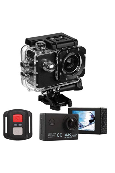Coverzone H16R Spor Aksiyon Kamerası - 4K Ultra HD, 30M Su Geçirmez, WiFi, Ku...