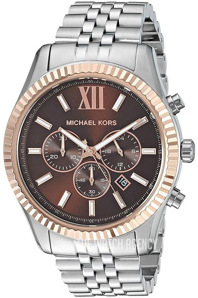 Michael Kors Brown/Steel Ø44 mm