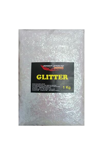 OEM Sclipici Reflexiv Alb 1mm 1 Kg