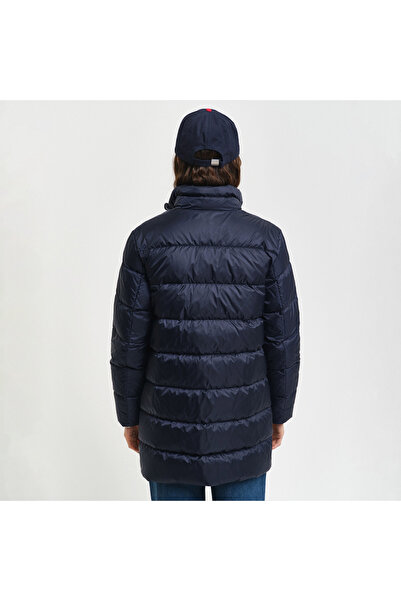 Gant Kadın Lacivert Dik Yaka Kaz Tüyü Mont