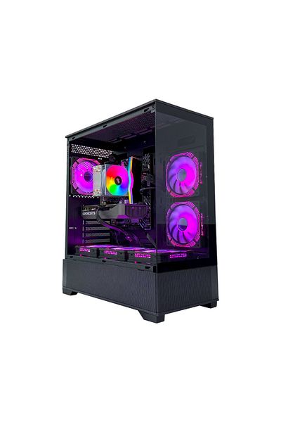 GAME SEKRET Gaming PC - Intel Core i5-12400F, RTX 3060 12GB GPU, 32GB D4 RAM, 2TB SSD, H610 MOBO & 650W PSU