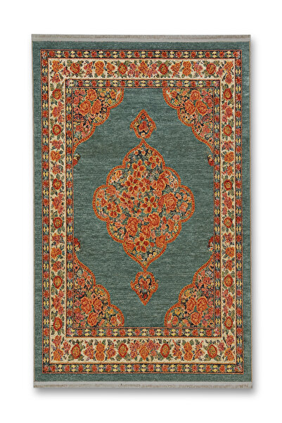 Rugs Modern Halı MOSSO Πολύχρωμο Παλαιοπρεπές Θεματικό Σχέδιο Υφαντή Βάση Μον...