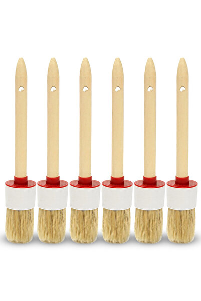 Generic Natural Bristle Car Detailing Brush for Interior and Exterior Cleanin...
