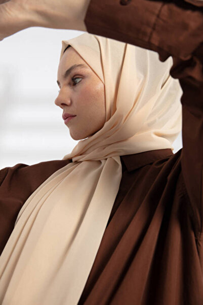 Karaca Premium Şifon Şal- Bej