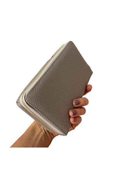 Saharina Geantă de umăr pentru smartphone, carduri și bani, elegantă și practică, gri