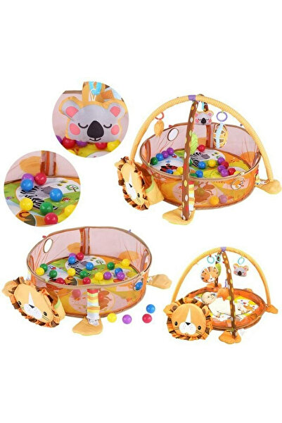 VisionHub Multifunctional interactive activity center for children and babies, 3 in 1 playpen type,0 months +