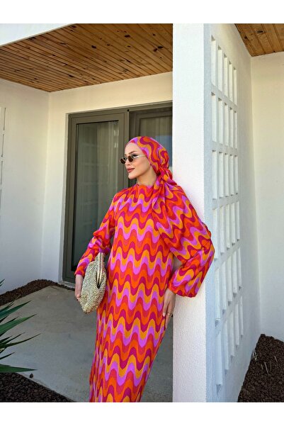 Melike Tatar Πολύχρωμο Φόρεμα 32-3583