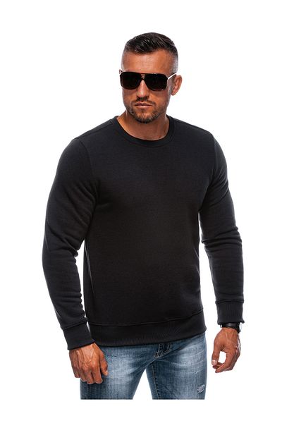 Edoti Men's sweatshirt EM-SSNZ-22FW-019 black