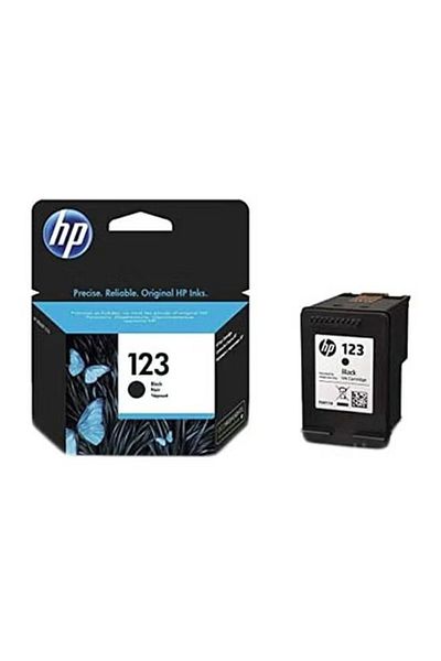 HP 123 Original Inkjet Cartridge – Black