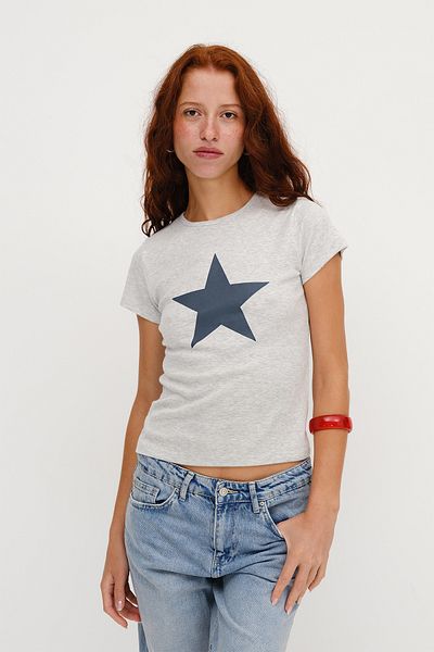 Addax Star Printed T-Shirt P1828