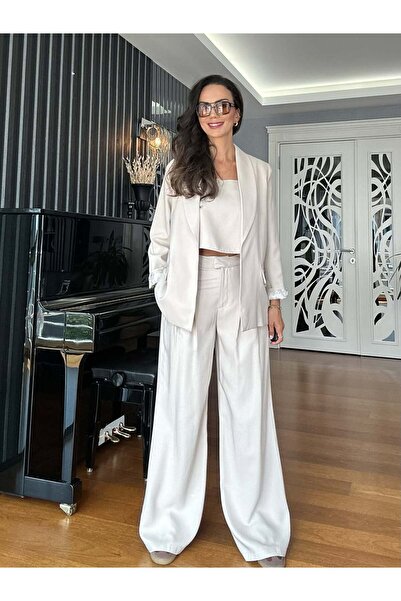 Confiance NOA Women's Trousers- Gris Élégance