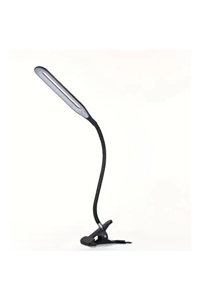 FOXMAG24 Lampă de birou LED, alimentare USB, tip clemă, ABS, braț flexibil, b...