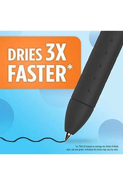 Newell Paper Mate Inkjoy Gel Pens, Medium Point, Blue Assorted, 2-Pack