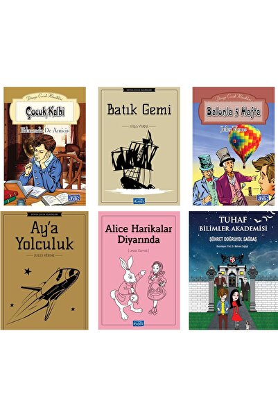 Parıltı Yayınları Tuhaf Bilimler Akademisi Ortaokul 6 Kitap Set