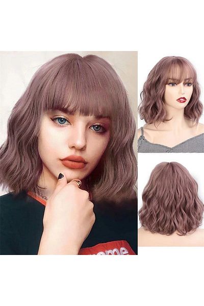 Generic Stylish Fashion Curly Hair Wig