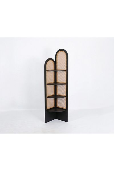 DEC13 Rustic Corner Cabinet