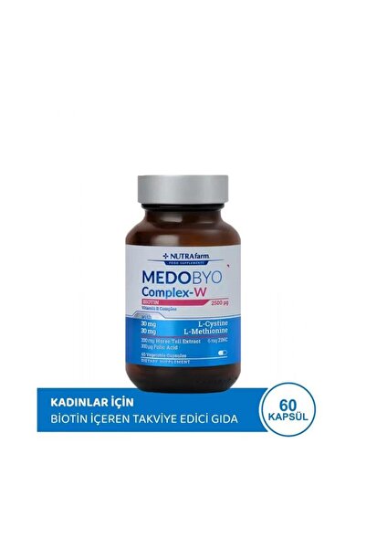Nutrafarm Medobiocomplex-W 60 Kapsül