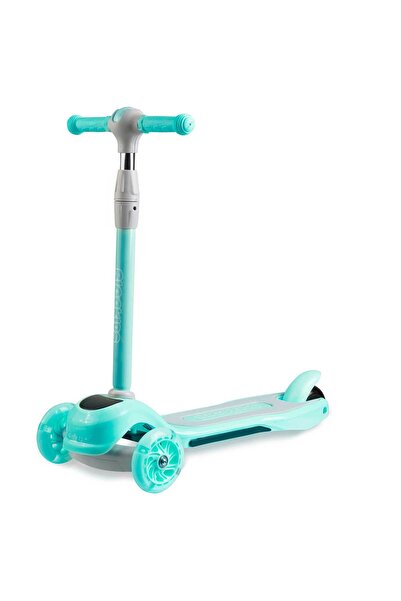 Ricokids Ricokids three-wheel scooter for children with LED lighting, mint