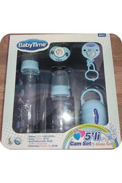 armora tedarik 5 Lİ CAM BİBERON +EMZİK SET