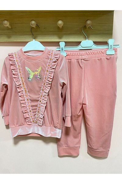 Cherrys Bebek Velvet Butterfly Sparkle Set