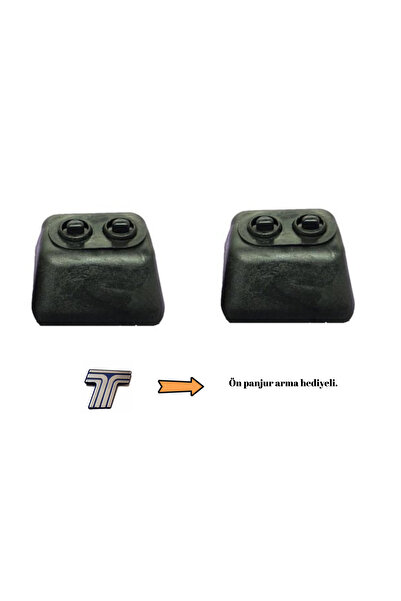 ESAGARAJ Tofaş Ön Tampon Far Fiskiyesi Kapalı Delik 2 adet Hediyeli